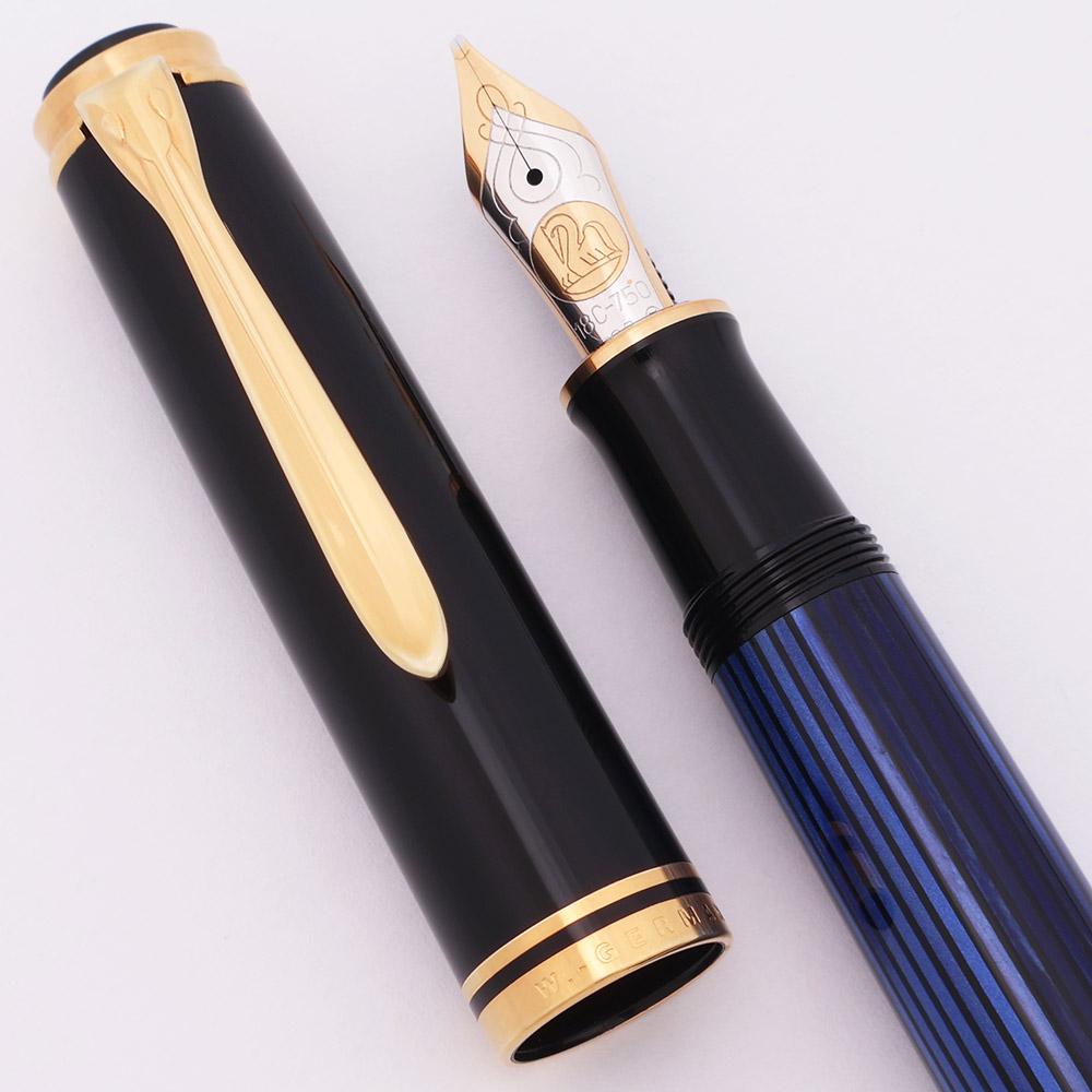 Pelikan M800 Souveran Fountain Pen (W Germany, 1989-97) - Black
